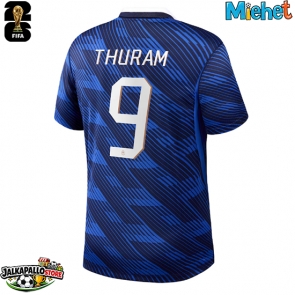 Ranska Marcus Thuram #9 Kotipaita MM-kisat 2026 Lyhythihainen